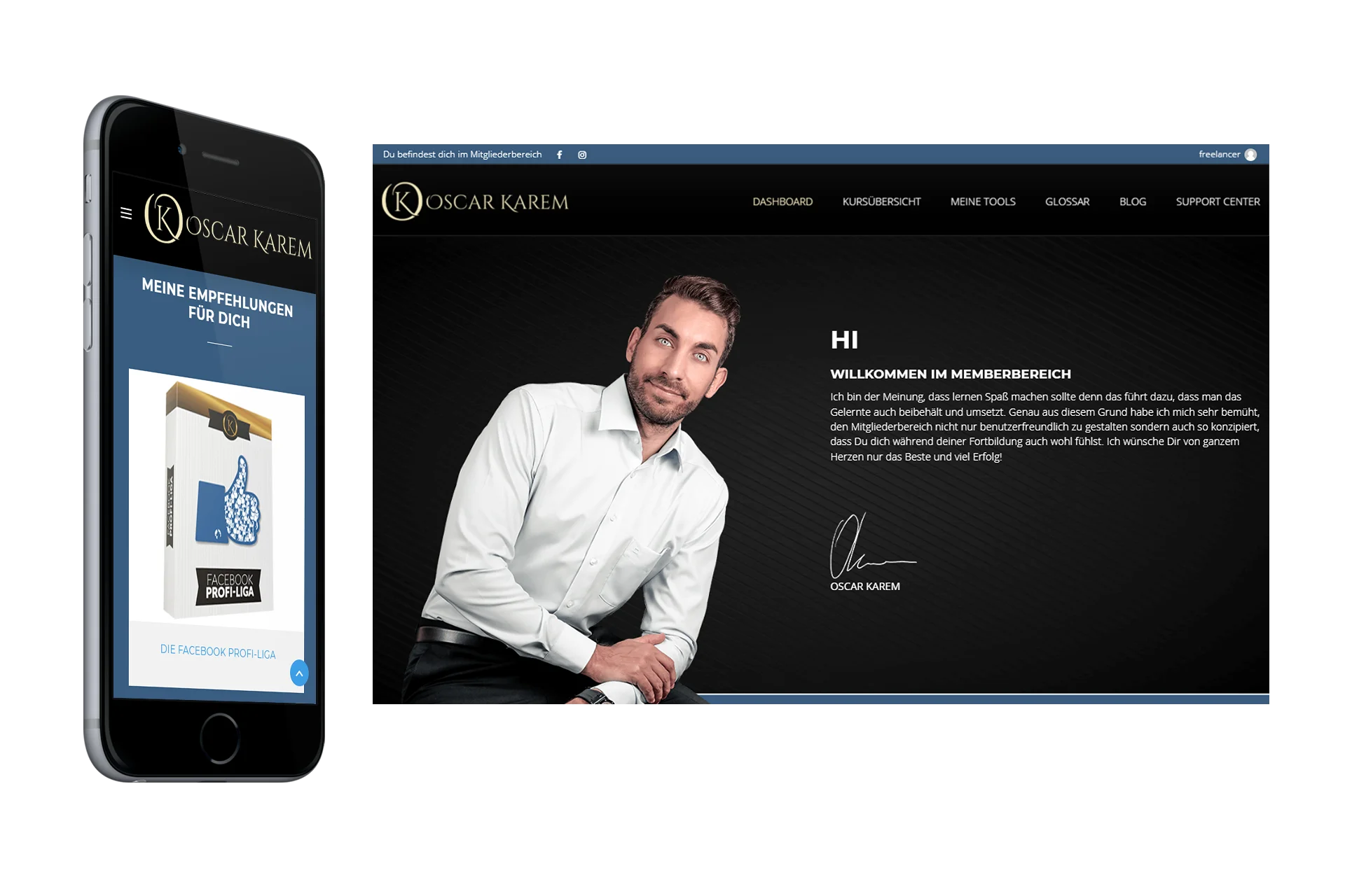 Oscar Karem: Customized LMS for Business and Personal Growth 3
